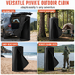 Portable Quick Opening Car Rear Shower Tent Outdoor Camping Single Person Changing Room and Privacy Toilet Tent