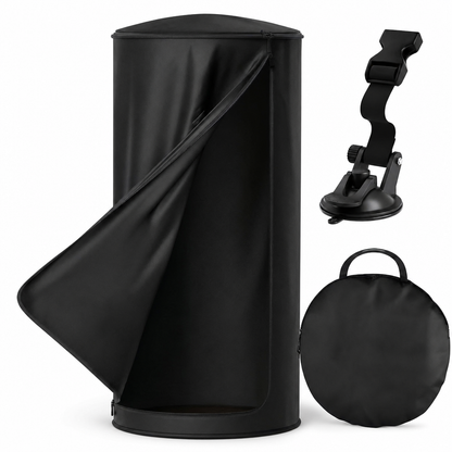 Portable Quick Opening Car Rear Shower Tent Outdoor Camping Single Person Changing Room and Privacy Toilet Tent
