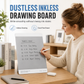Portable Inkless Magnetic Whiteboard Eye Protection Dust Free Writing Board for Office Student Study and Drawing