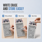 Portable Inkless Magnetic Whiteboard Eye Protection Dust Free Writing Board for Office Student Study and Drawing