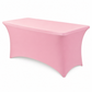 Stretch Tablecloth Elastic Rectangular Table Cover for Weddings Banquets and Meetings