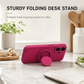 Magnetic Liquid Silicone Phone Case with Matching Kickstand