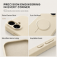 Magnetic Liquid Silicone Phone Case with Matching Kickstand
