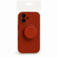 Magnetic Liquid Silicone Phone Case with Matching Kickstand