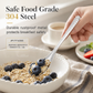 Stainless Steel Hammered Dessert Spoon