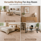 Self Adhesive PVC Floor and Wall Sticker Roll Wear Resistant Herringbone Pattern Flooring Decal for Home and Office 60cm x 3m