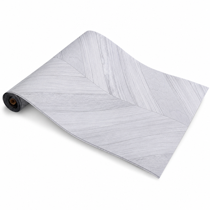 Self Adhesive PVC Floor and Wall Sticker Roll Wear Resistant Herringbone Pattern Flooring Decal for Home and Office 60cm x 3m