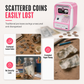 Kids Electronic ATM Piggy Bank Toy with Password Lock Simulated Fingerprint Sensor Card Insertion and Auto Scroll Money Saving Box