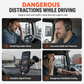 Wireless Bluetooth Call Center Headset with ENC Environmental Noise Cancellation and Auto Pairing for Customer Service and Truck Drivers