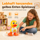 ⏳Time-Limited Special⏰Electric Singing and Dancing Cartoon Duck Toy | LED Light Effects, Waddling Motion🌈