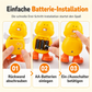 ⏳Time-Limited Special⏰Electric Singing and Dancing Cartoon Duck Toy | LED Light Effects, Waddling Motion🌈