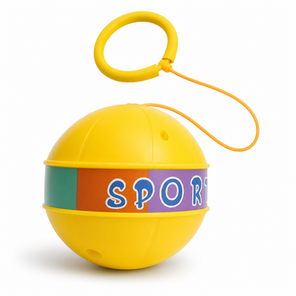 Kids Flashing Skip Ball LED Light Up Ankle Toy with Soft Sponge Sleeve for Sensory Integration Training