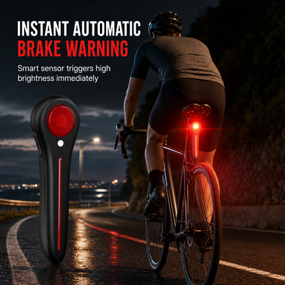 🚲 Rechargeable Bicycle Taillight with Brake Sensor