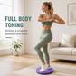 Home Fitness Waist Twisting Disc Twister Board with Resistance Bands for Core Workout and Slimming
