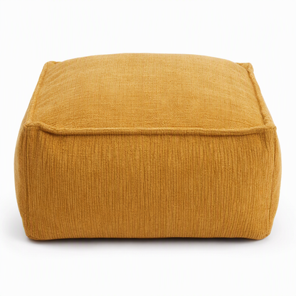 🧺 Storage Stool Cover: Fill with Clothes, 100kg Support, Wide Zipper, Washable, 45x45x23cm
