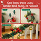 Silicone Christmas Wreath Ties and Hooks