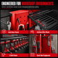🛠️ 50% OFF NOW! 🔩 Wall-Mounted Power Tool Organizer – Heavy-Gauge Steel, Drill Charging Station & Dual Pegboards – Garage Storage 💪