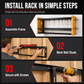🛠️ 50% OFF NOW! 🔩 Wall-Mounted Power Tool Organizer – Heavy-Gauge Steel, Drill Charging Station & Dual Pegboards – Garage Storage 💪