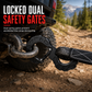 🔗🚙 Forged Steel Tow Hook – 50% OFF! 14-ton breaking strength, dual safety gates, heat-treated 40Cr steel – heavy-duty recovery. 💪
