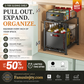 📦 50% OFF! ✨ 2-Tier Pull-Out Shelf – Independent Double-Tier Sliding, 5-Level Height Adjustable & Sturdy Carbon Steel – Maximize Cabinet Storage Effortlessly 💪